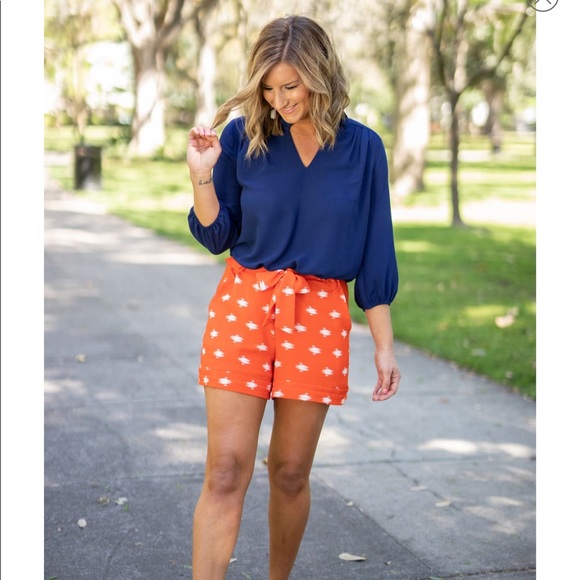 🍋Gibson Tie Waist Shorts - Picture 8 of 8